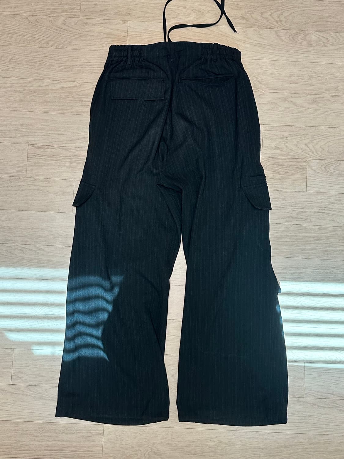 유스 울 스트라이프 카고 팬츠 상품이미지2