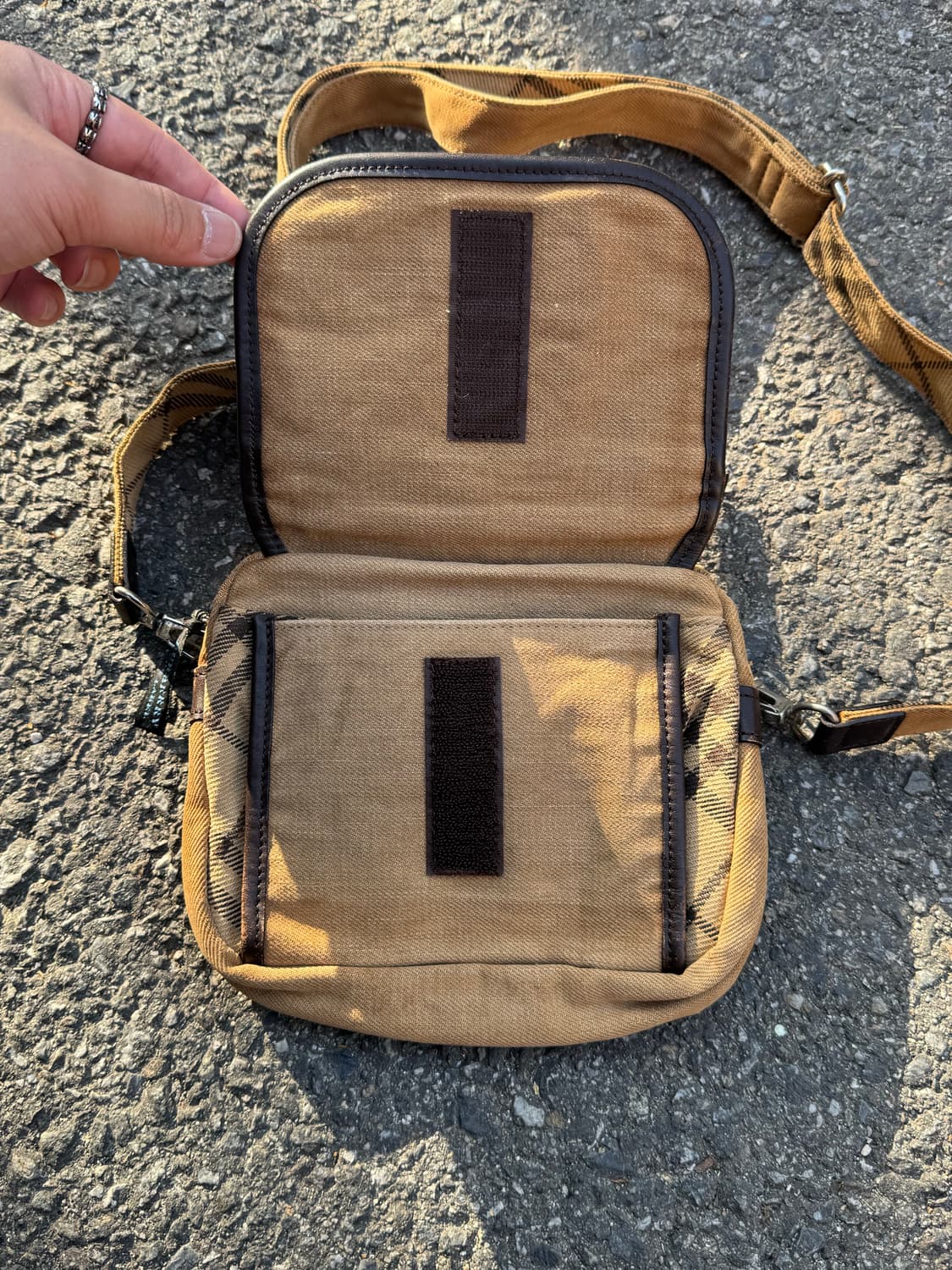 버버리 블루라벨 캔버스 크로스백  상품이미지5