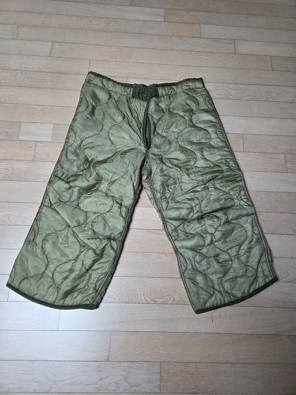 미군 M65 팬츠 라이너.내피.M.새제품 상품이미지1