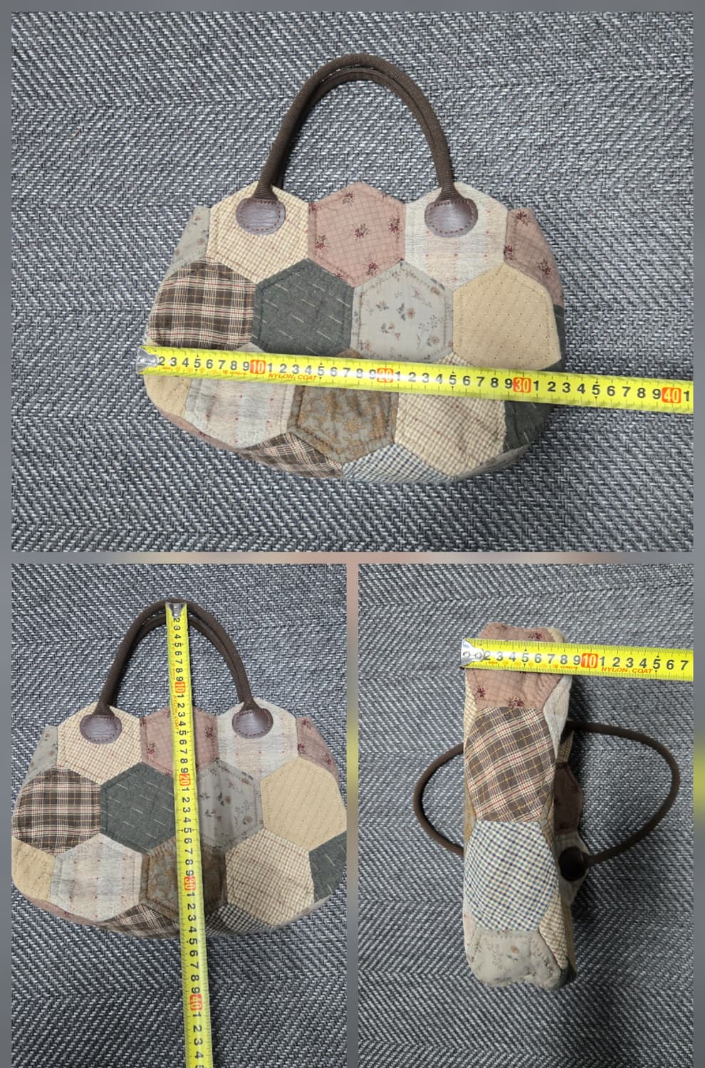 퀼트 토트백 핸드메이드 가방 상품이미지8