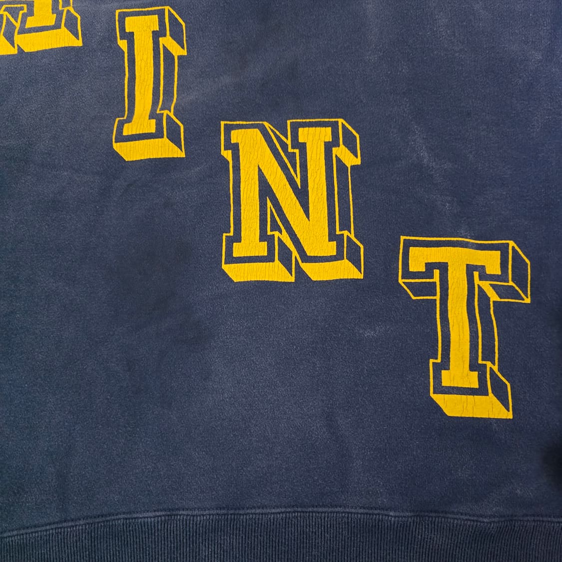 [L] 세인트미카엘 24AW 조던 오마주 엔젤 후드 네이비 상품이미지6