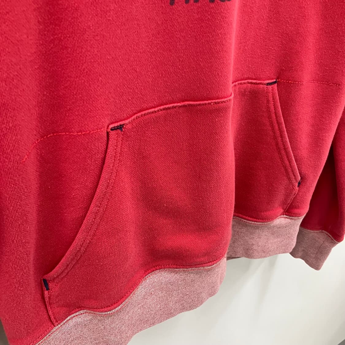 폴로 진스 컴퍼니 레드 후드티 S 상품이미지6