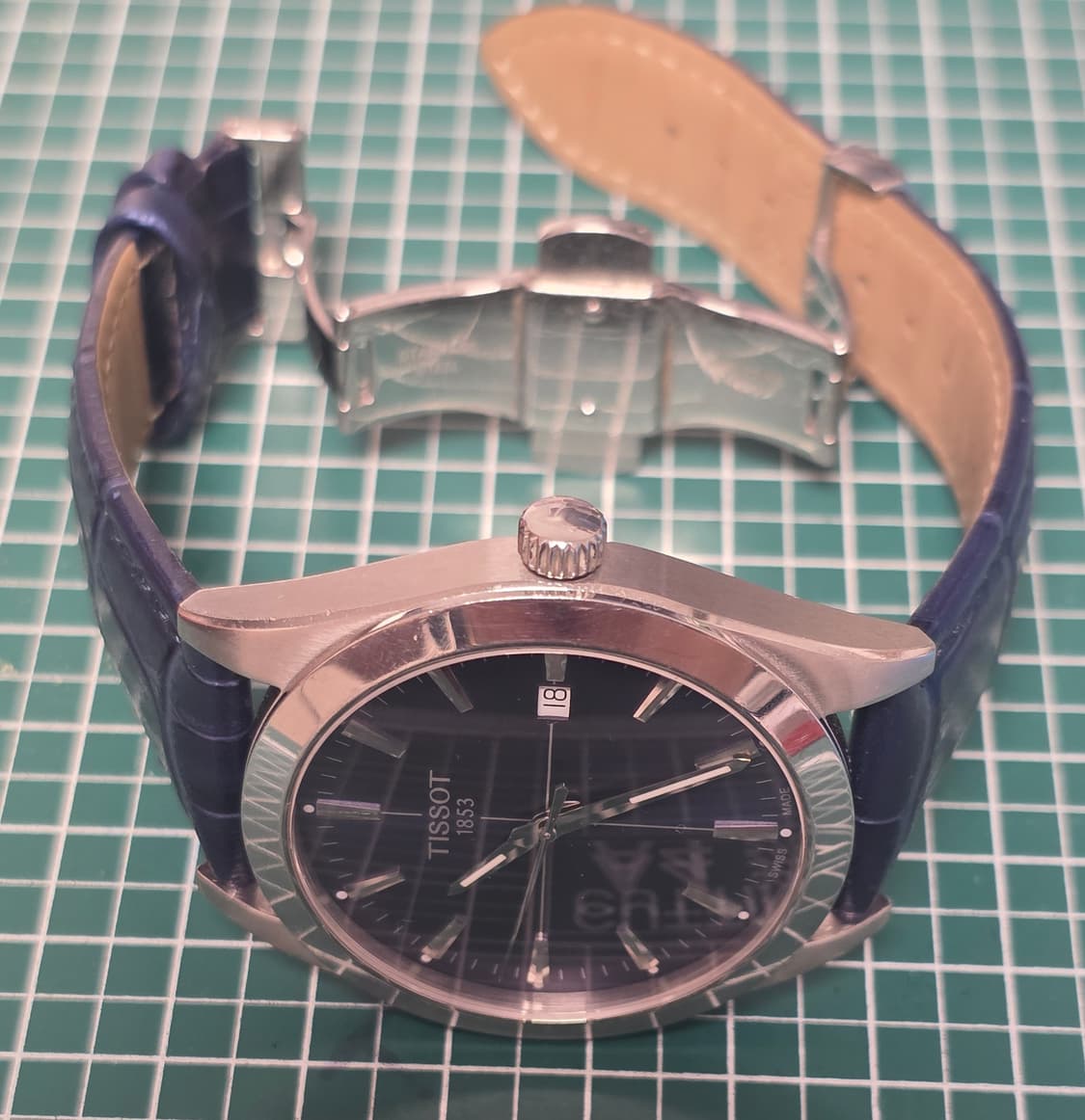 티쏘 (TISSOT) 스위스 메이드  젠틀맨 블루(풀박스+보증서) 상품이미지6