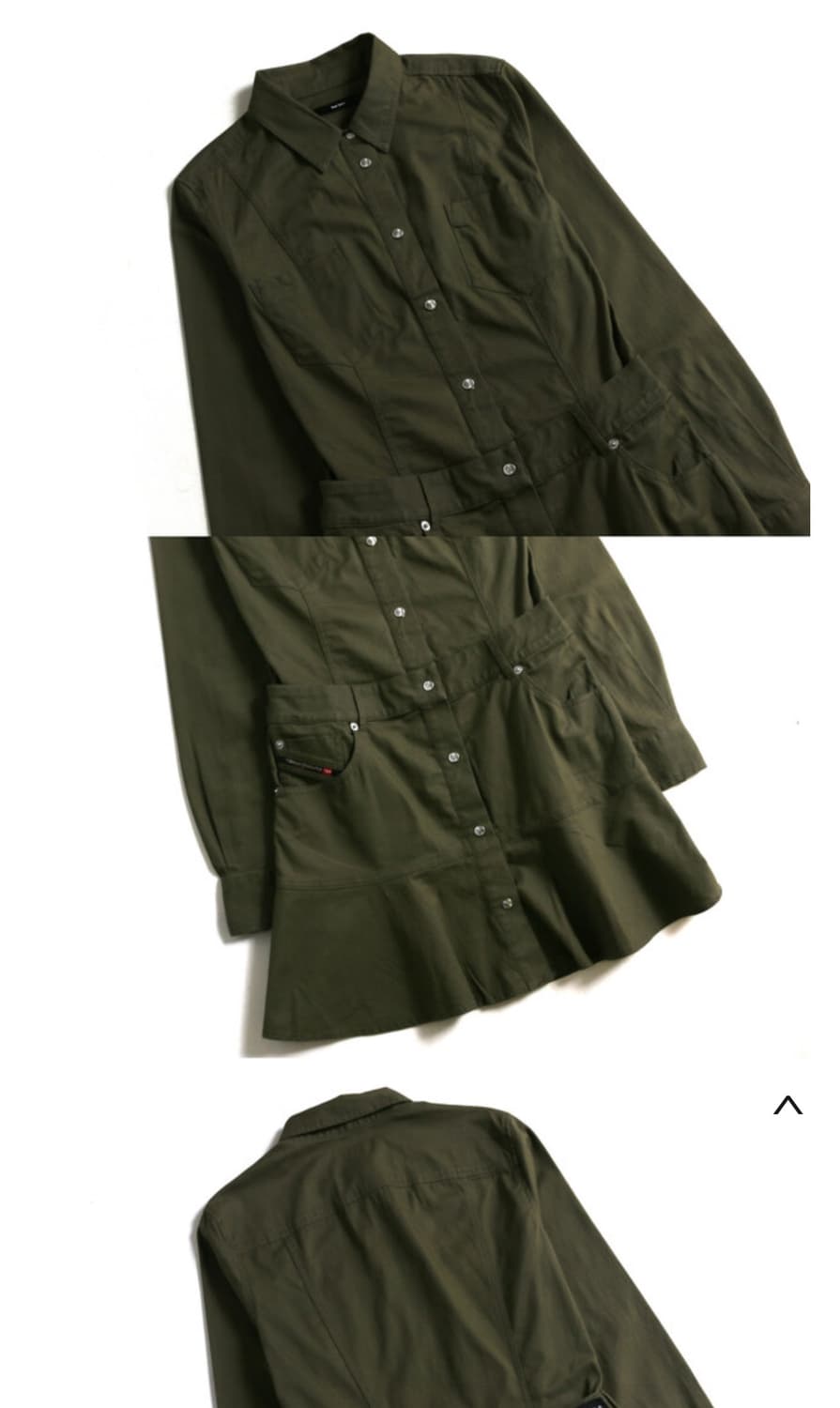 Diesel 디젤 밀리터리 원피스 자켓 상품이미지3