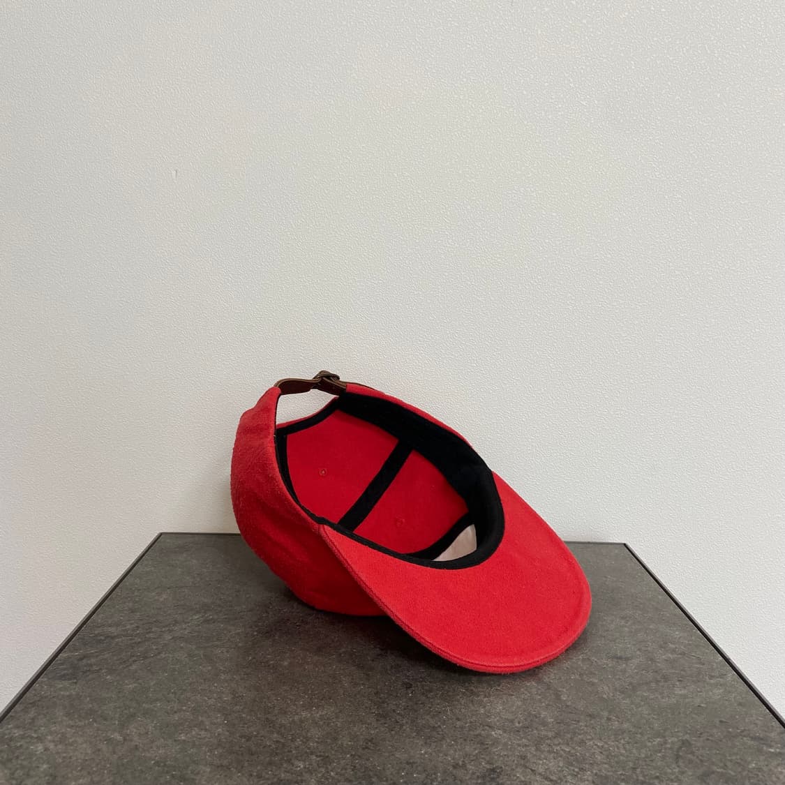 슈프림 클래식 로고 워시드 린트 레드 볼캡 모자 6패널 캡 상품이미지7