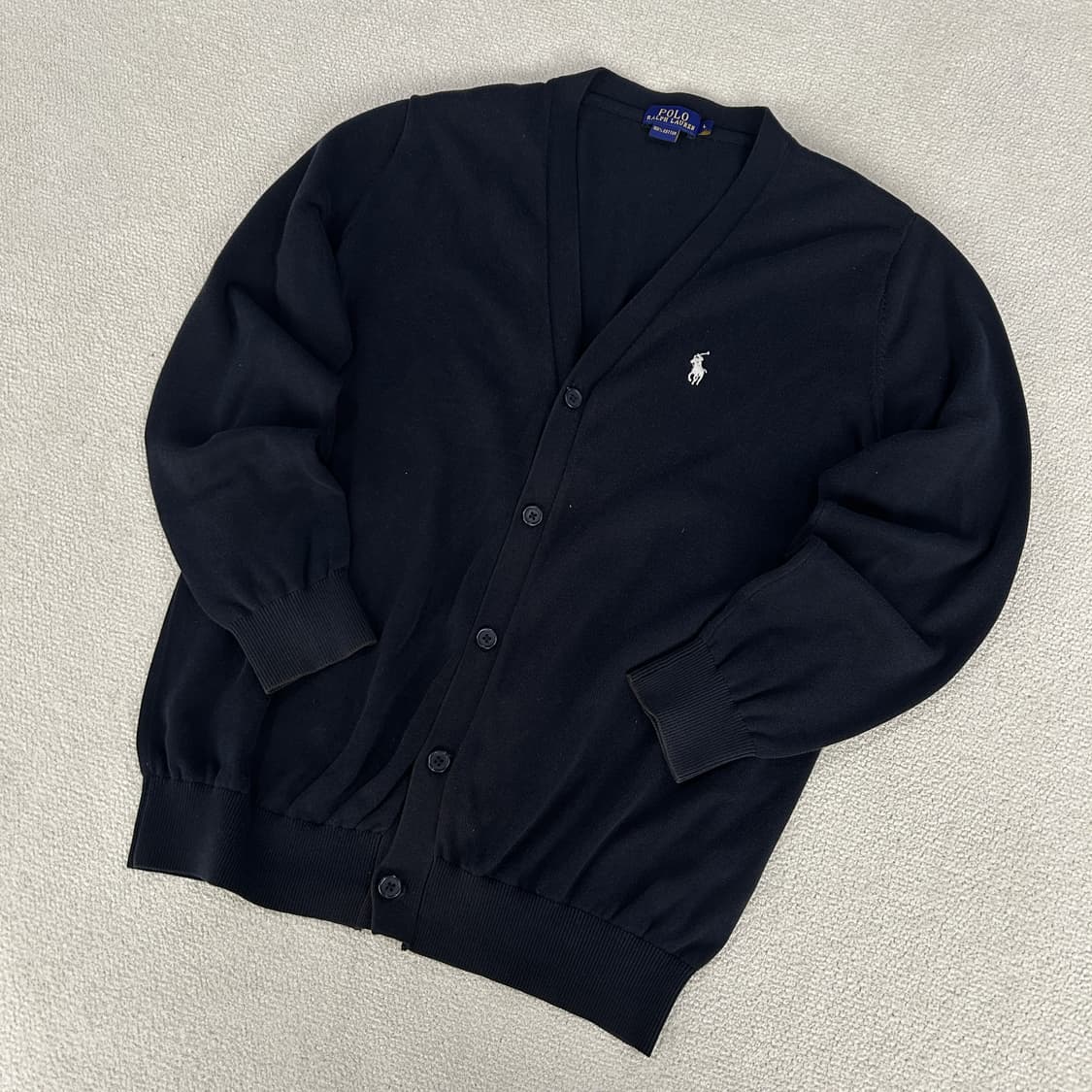 폴로 랄프로렌 네이비 가디건 L 상품이미지1