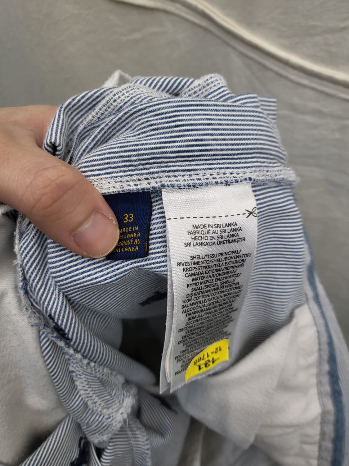 폴로 랄프로렌 스트라이프 반바지 상품이미지3