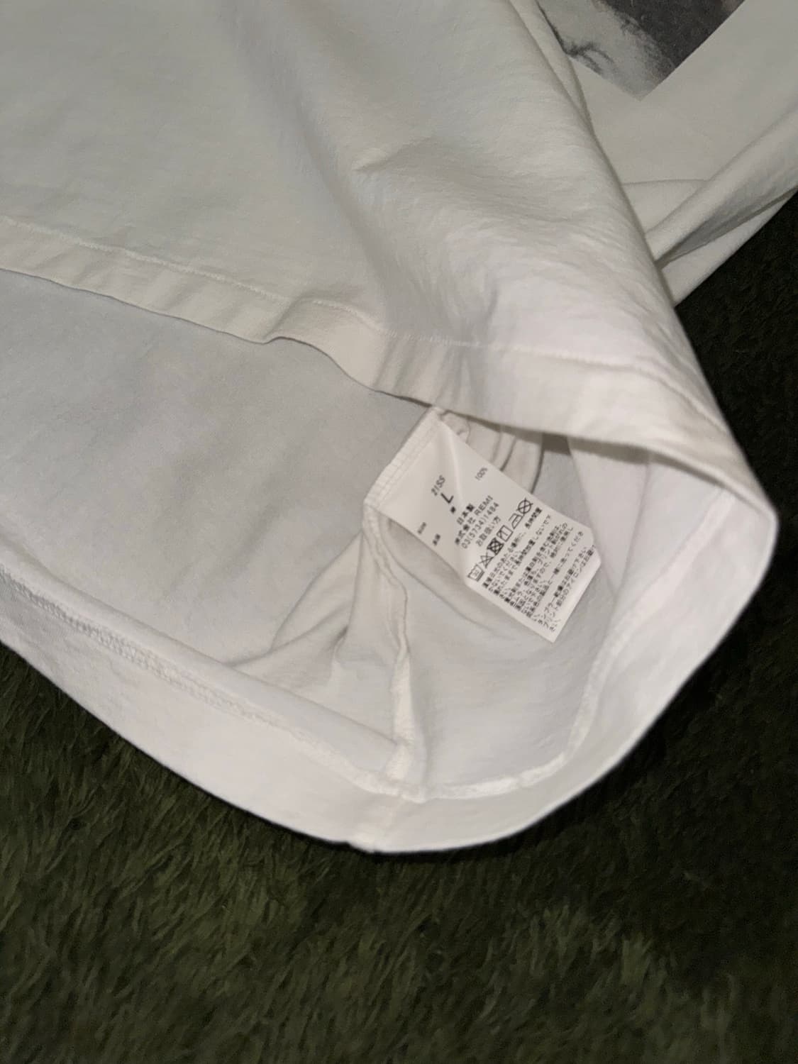 [L] CAR O LINE 칼오라인 X 찰스 피터슨 포토 티셔츠 화이트 상품이미지7