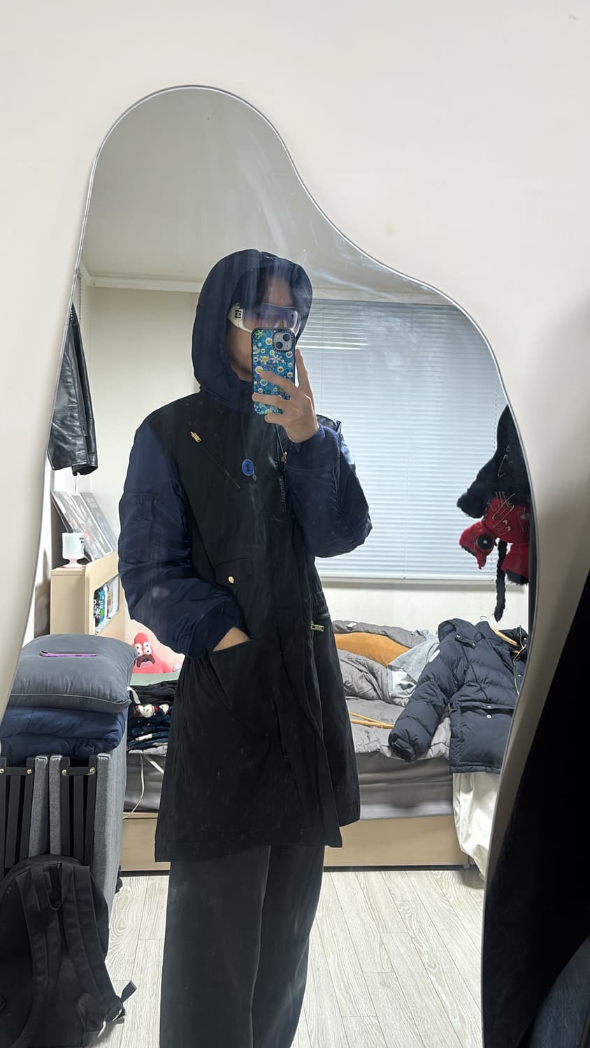 언더커버 알파카 퍼 파카 후드집업 코트 상품이미지10