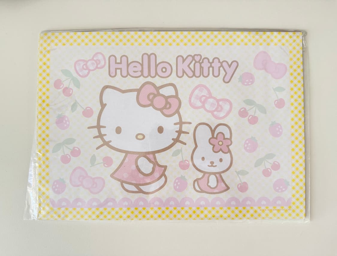 산리오 헬로키티 생일 고전지류 / 박스만들기+편지지+엽서 set 상품이미지2