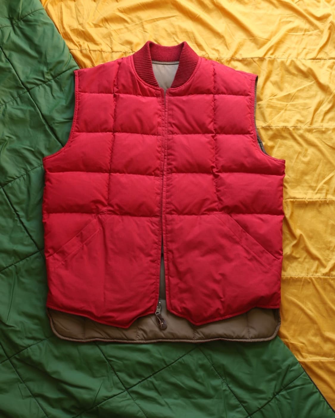 에디바우어 90s 리버시블 케네디언 구스다운 베스트 상품이미지3