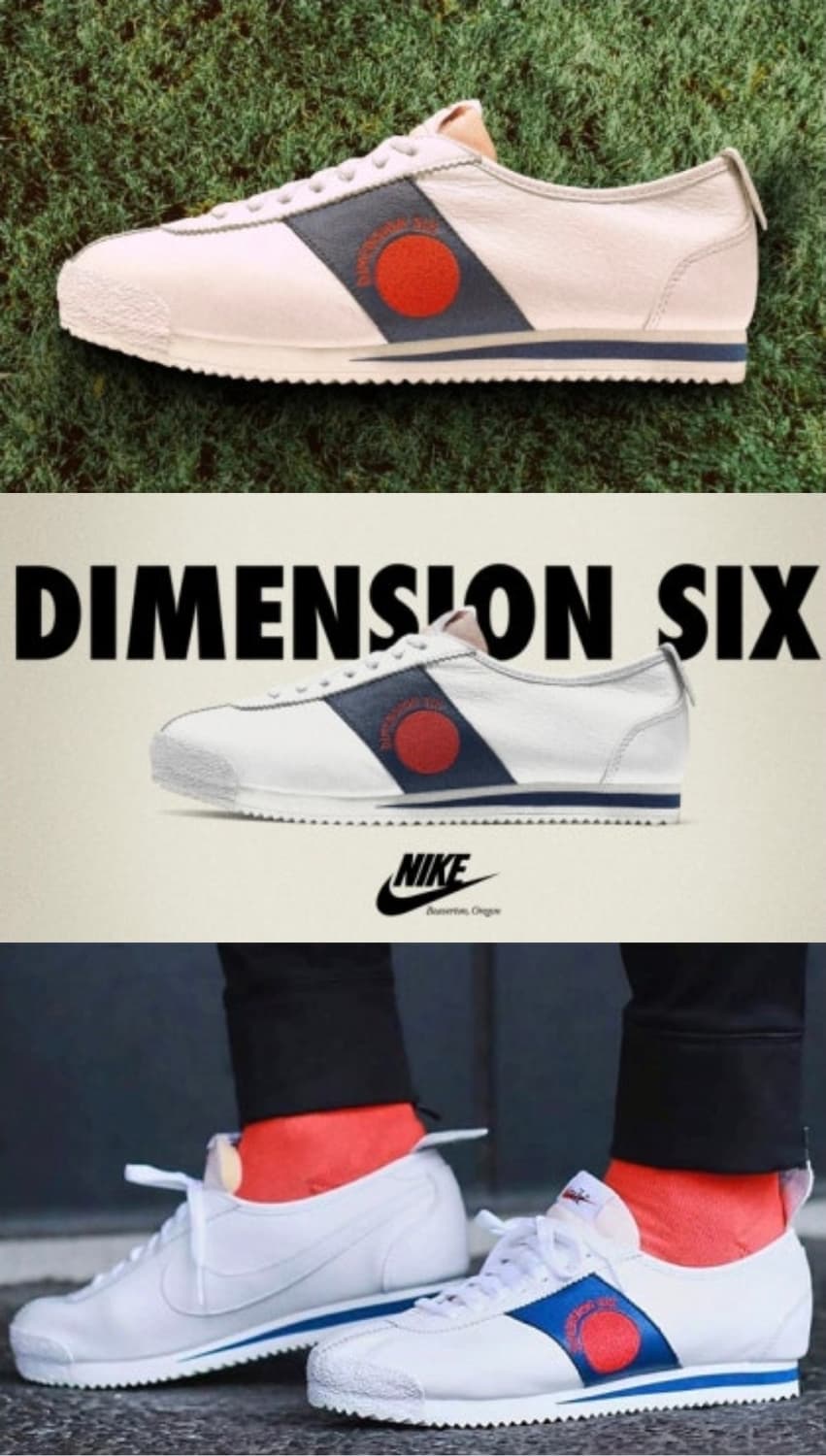 일본 나이키 클래식 코르테즈 72'QS 디멘션식스 285mm 상품이미지10