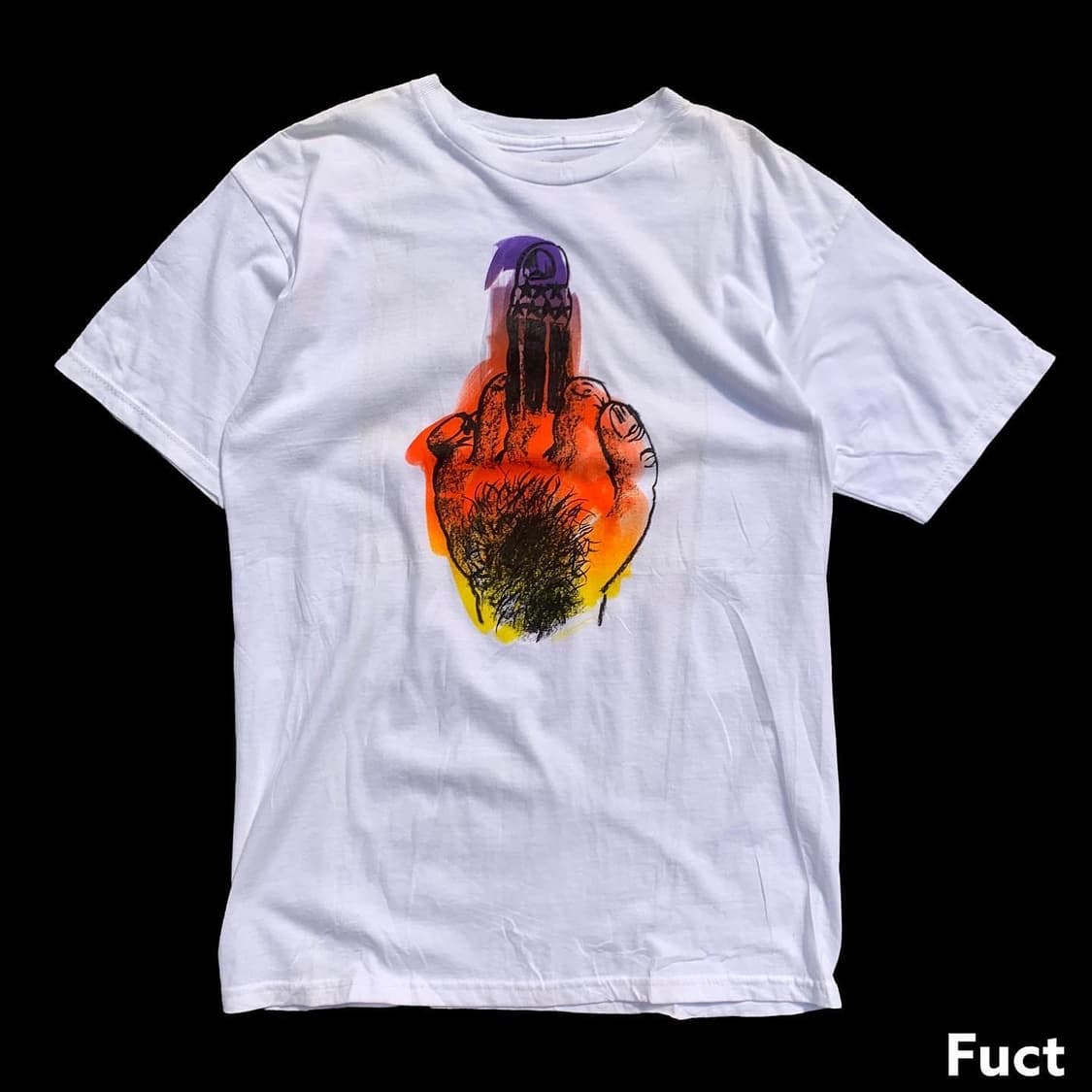 [M] FUCT 빈티지 프린팅 반팔티셔츠 상품이미지1