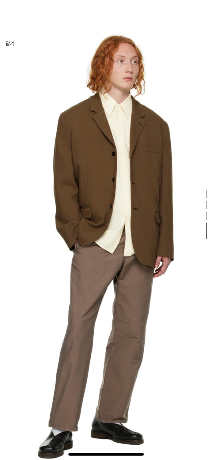 르메르 테일러드 자켓 (Lemaire 22FW) 상품이미지2