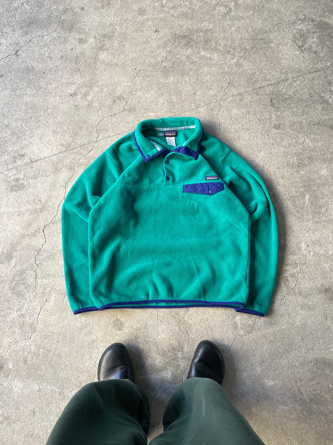 Patagonia Emerald Synchilla Snap-T 상품이미지1