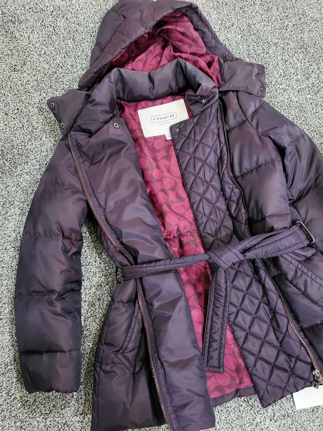 코치 오리털 패딩 상품이미지6