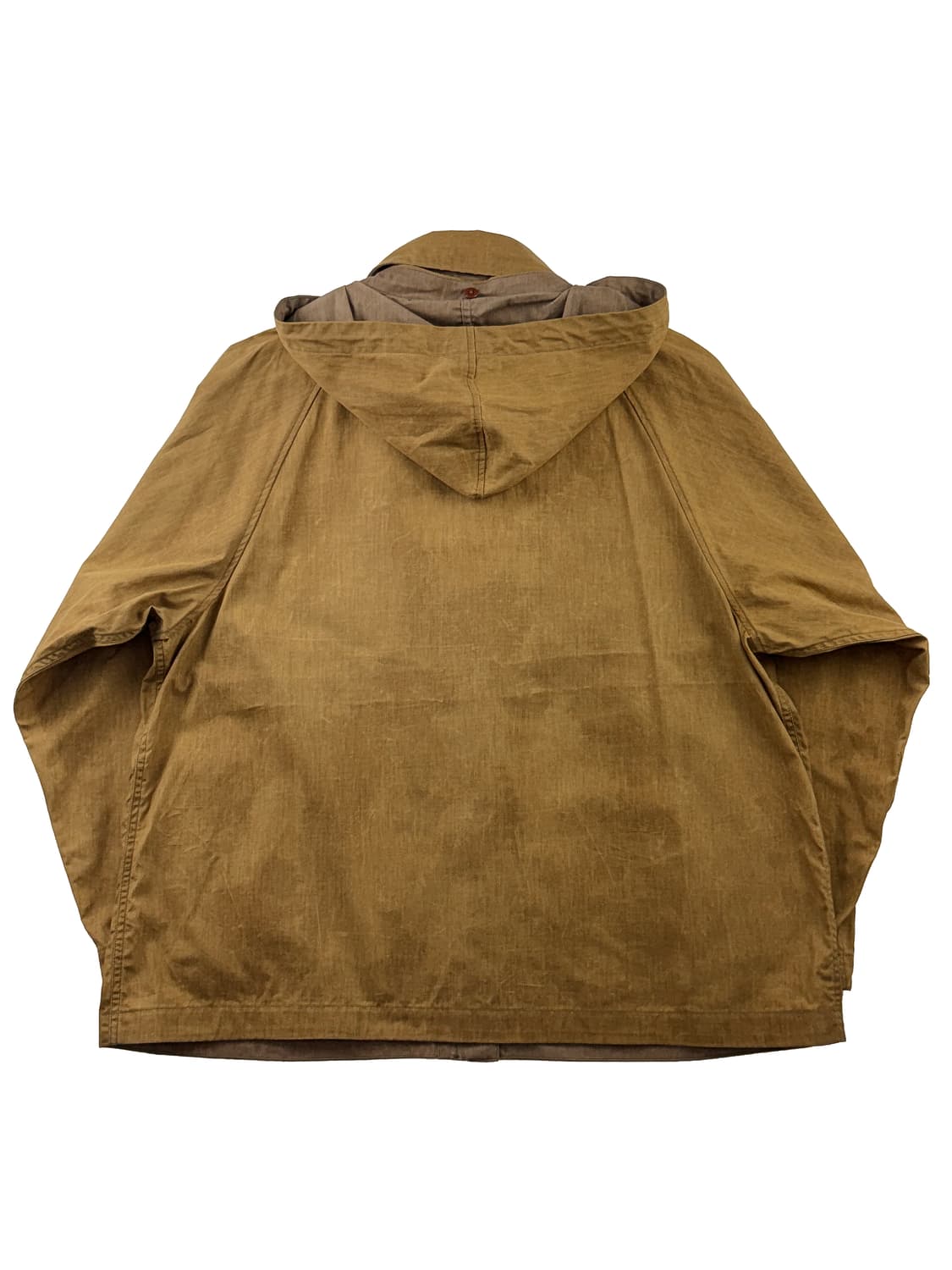 나이스네스 앤디.H 헌터 자켓 머스타드 × 브라운 상품이미지2