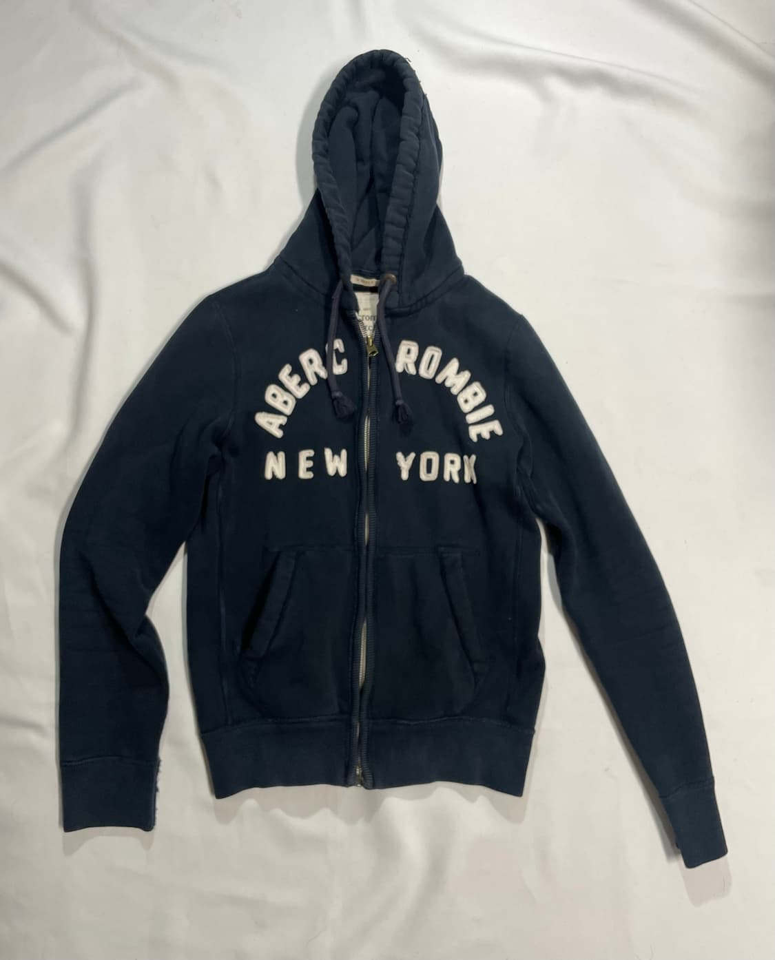 아베크롬비 네이비 써멀 후드집업 상품이미지1