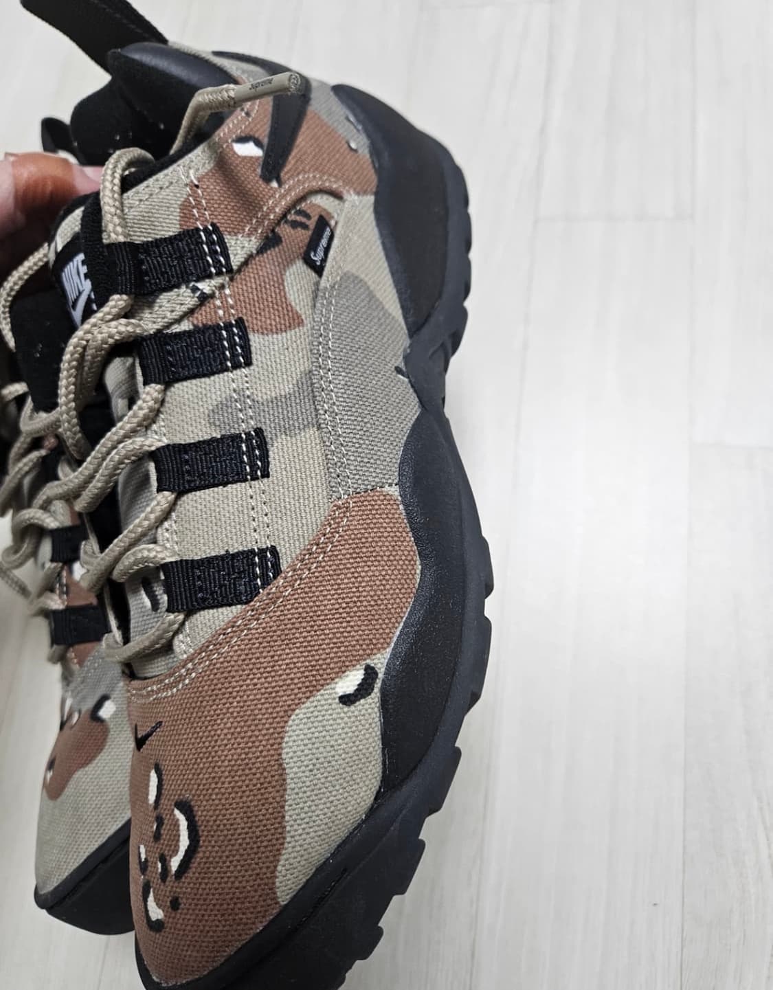 나이키 슈프림 sb 다윈 로우 데저트 카모  상품이미지2