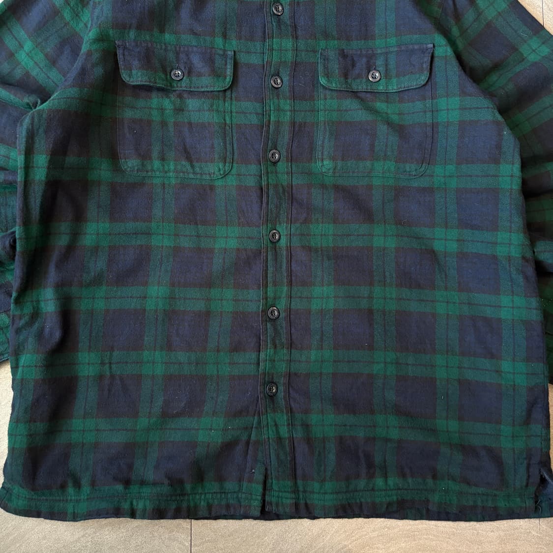 L.L.bean 정품 엘엘빈 체크 내피 셔츠 상품이미지4