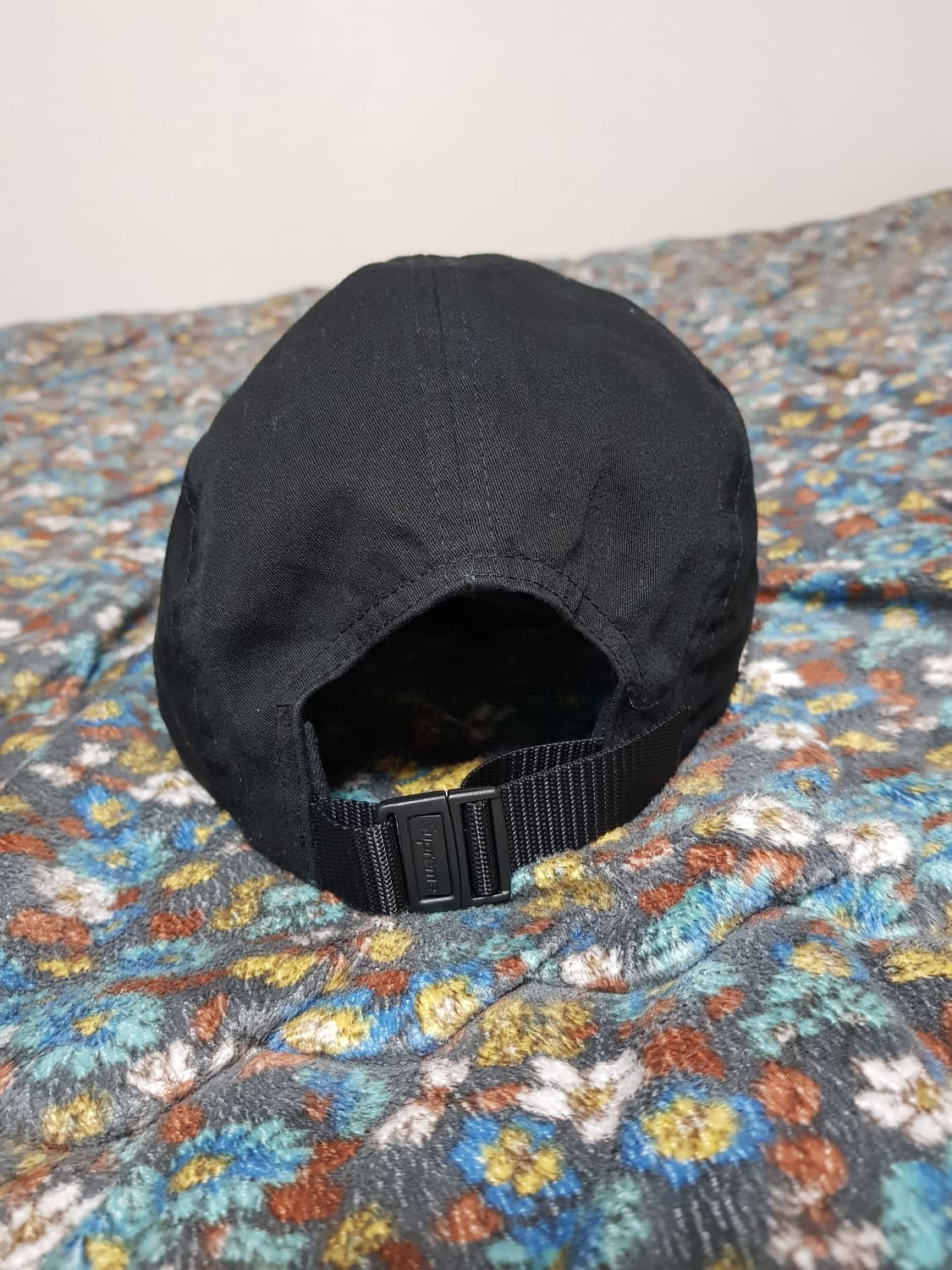 슈프림 밀리터리 캠프캡 모자 볼캡 블랙 22SS 상품이미지4