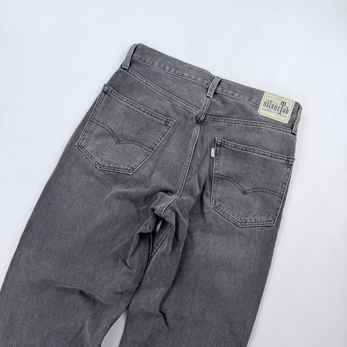리바이스 실버탭 루즈핏 흑청데님(30x32) 상품이미지8