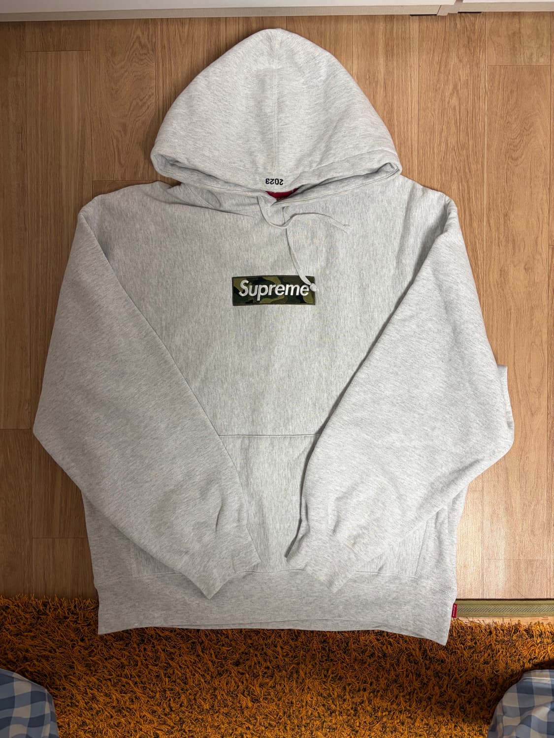 (L)23fw슈프림 카모 박스로고 후드티 상품이미지1