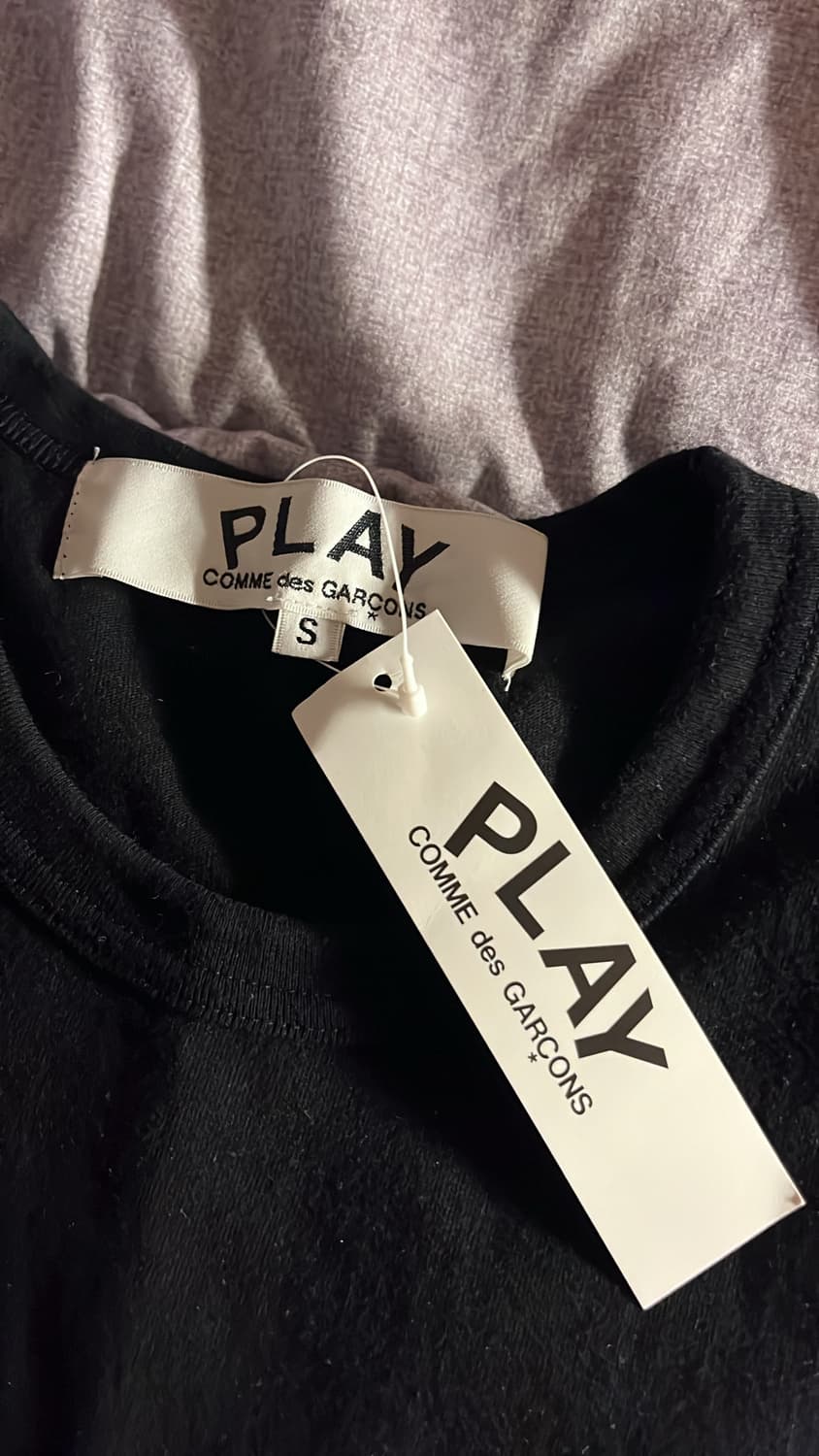 꼼데가르송 반팔 새상품 s 상품이미지5