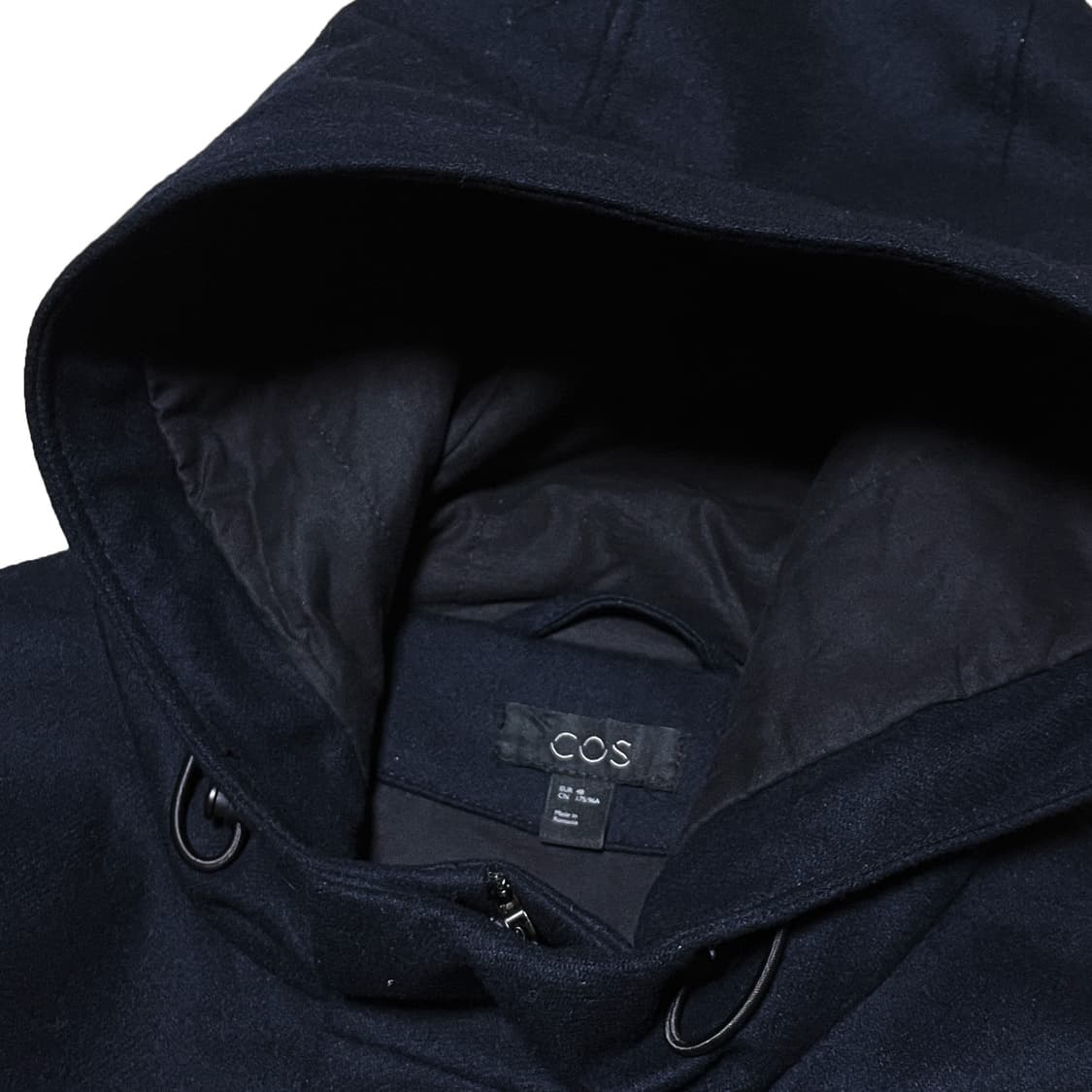 COS 코스 울 캐시미어 후드 코트 상품이미지5