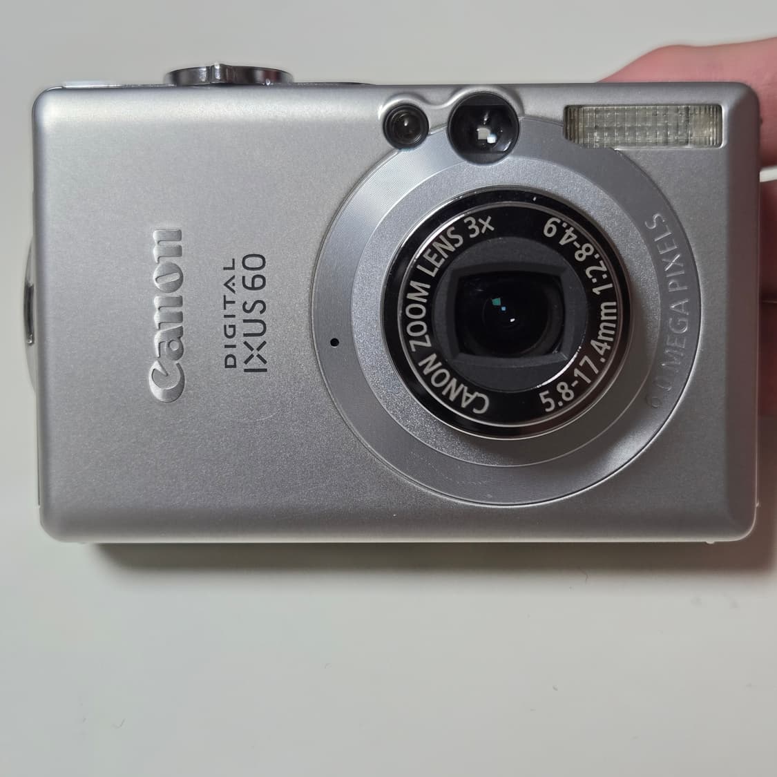 캐논 디지털 익서스 60 은색 카메라 상품이미지2