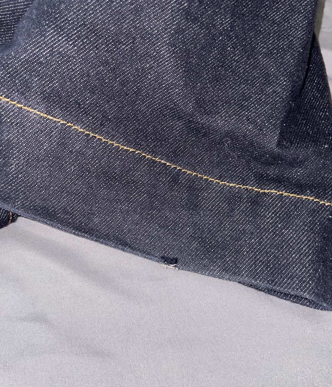 스컬프터 유니온잭 데님 팬츠 상품이미지3