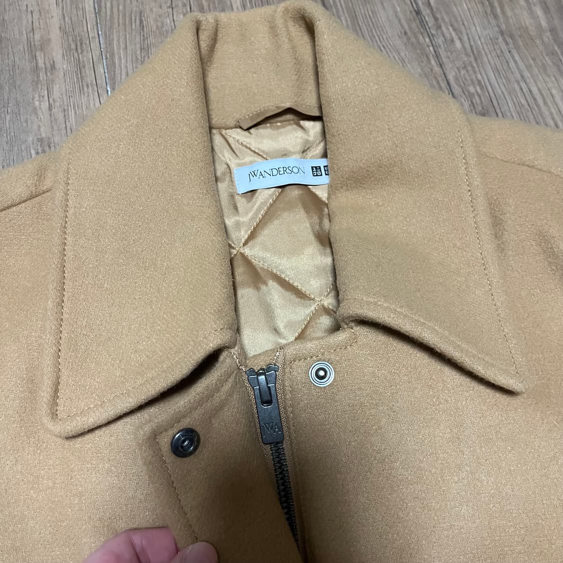 [JW Anderson] 울블렌드 쇼트재킷(베이지) 상품이미지8