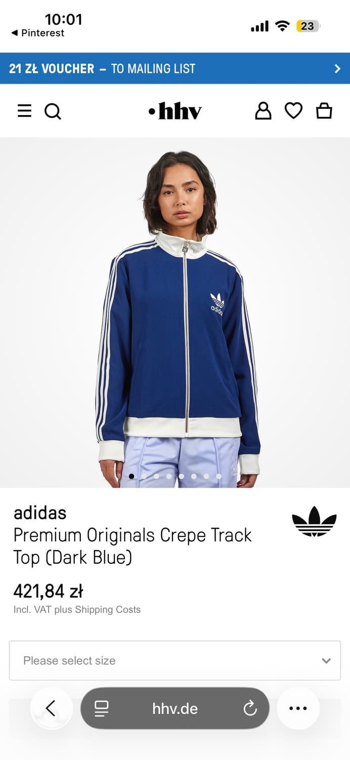 Adidas 프리미엄 오리지널 다크블루 상품이미지2
