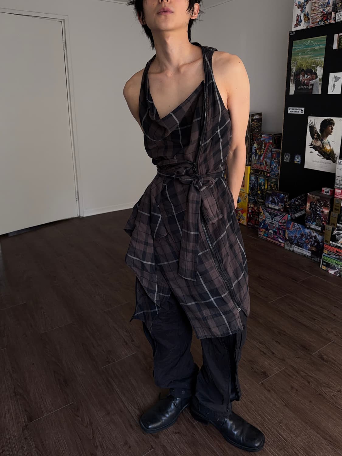 Diesel 드레이핑 카라셔츠 베스트 상품이미지5