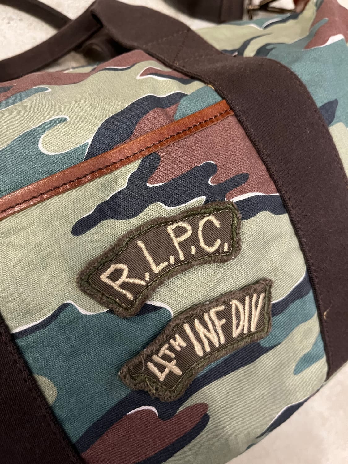 빈티지 랄프로렌 폴로 더플백 상품이미지4