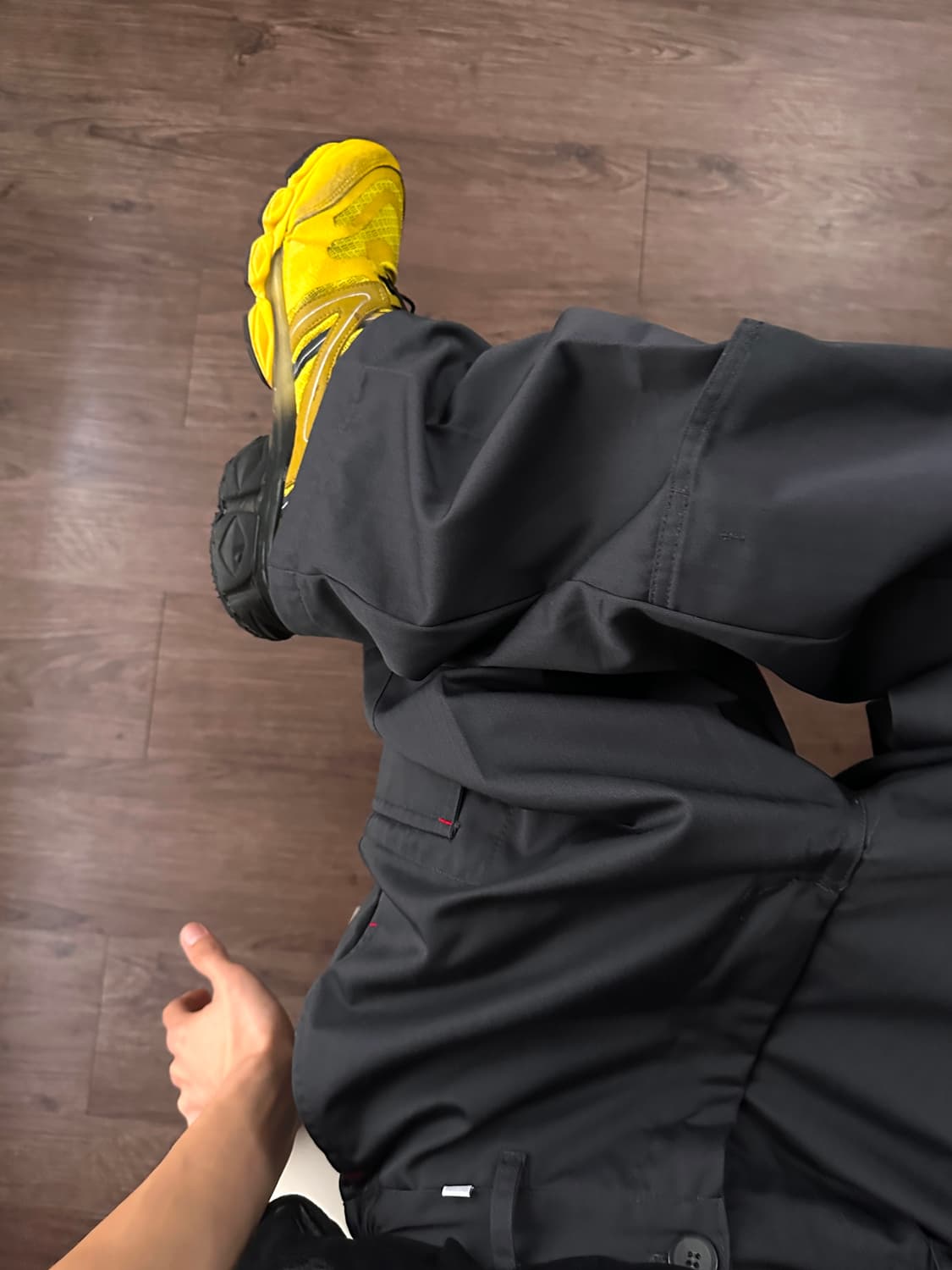 언밸런스 루즈 카고 트라우저 상품이미지2