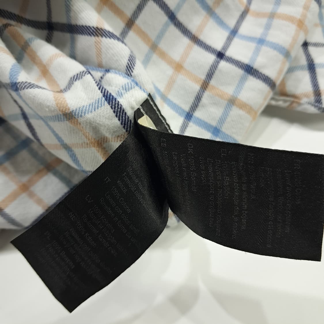 CN675 M 바버 멀티 윈도우페인 체크 긴팔 셔츠 남방 상품이미지6