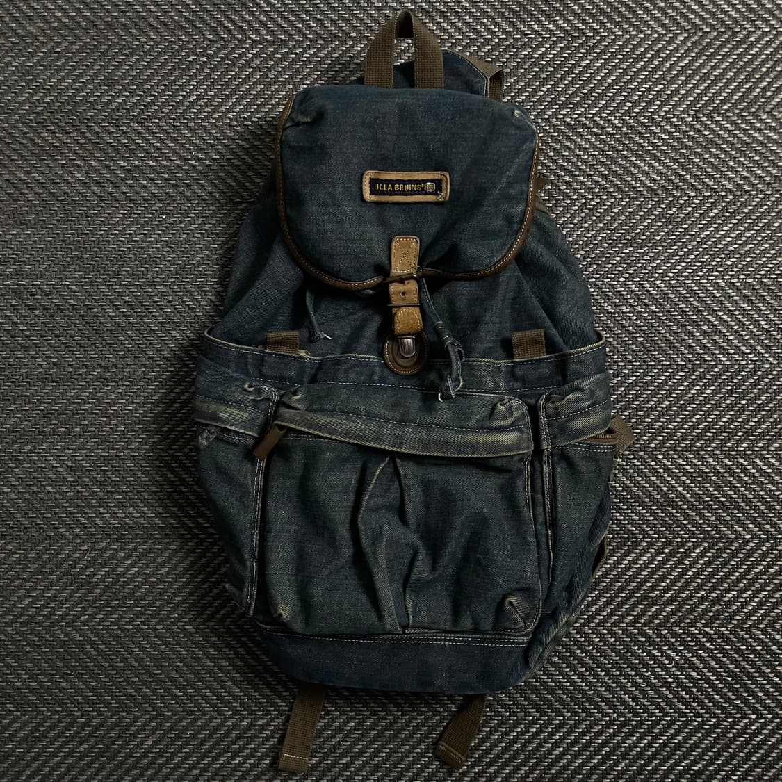 00s UCLABRUINS y2k 올드스쿨 빈티지 데님 백팩 y 4415 상품이미지2