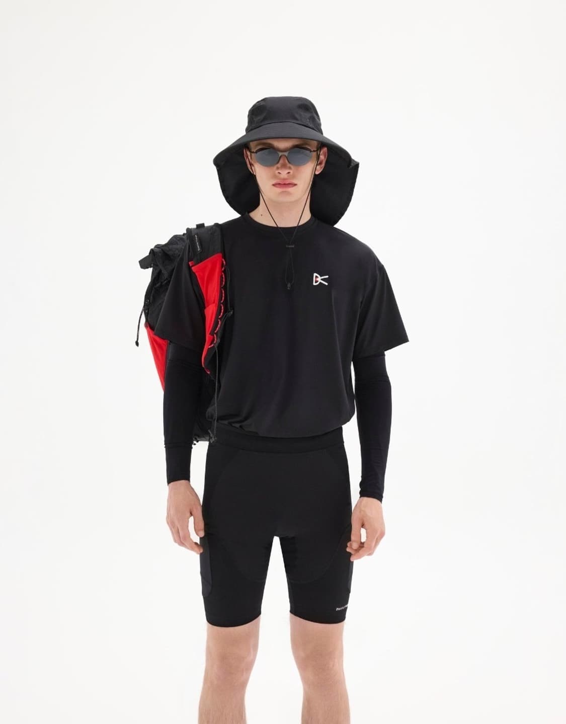 [L,XL]디스트릭트비전 라이트웨이트 티셔츠 블랙 새상품 판매 상품이미지3