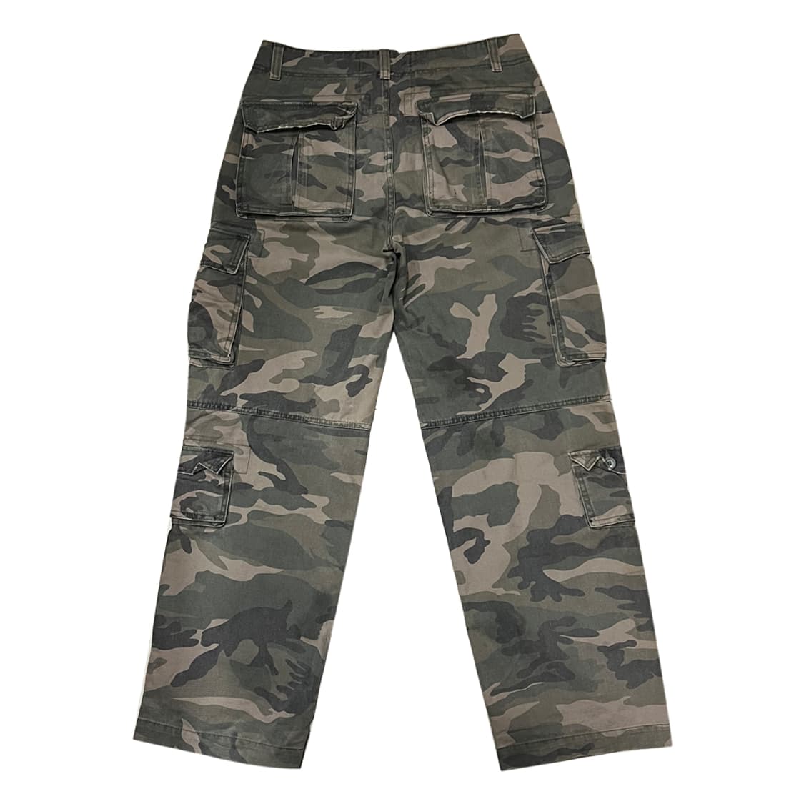 Soo Cargo & Fitch 카모 밀리터리 카고 팬츠 L 상품이미지3