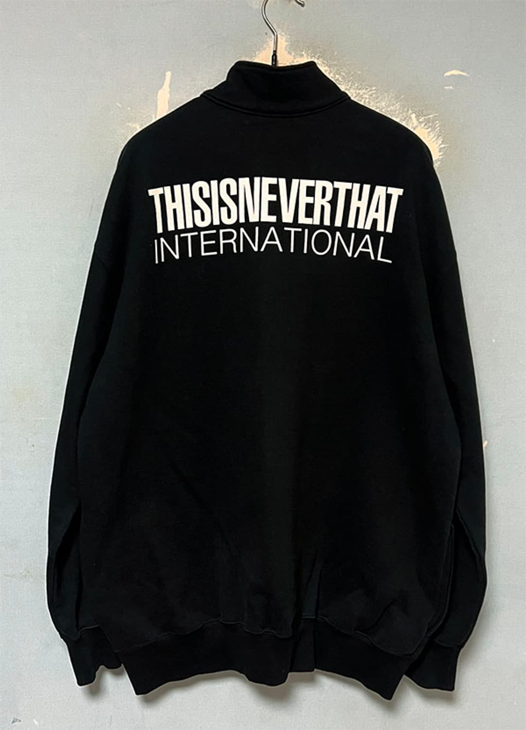 디스이즈네버댓 남자 반집업 맨투맨 헤비 105-110 상품이미지2