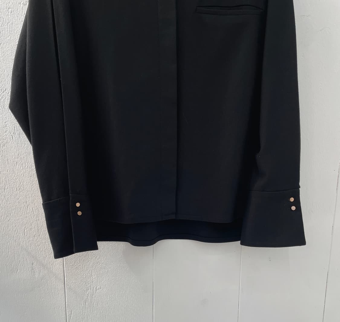 닐바이피(NILBY P) 미니멀 오픈 칼라 셔츠 자켓 상품이미지6