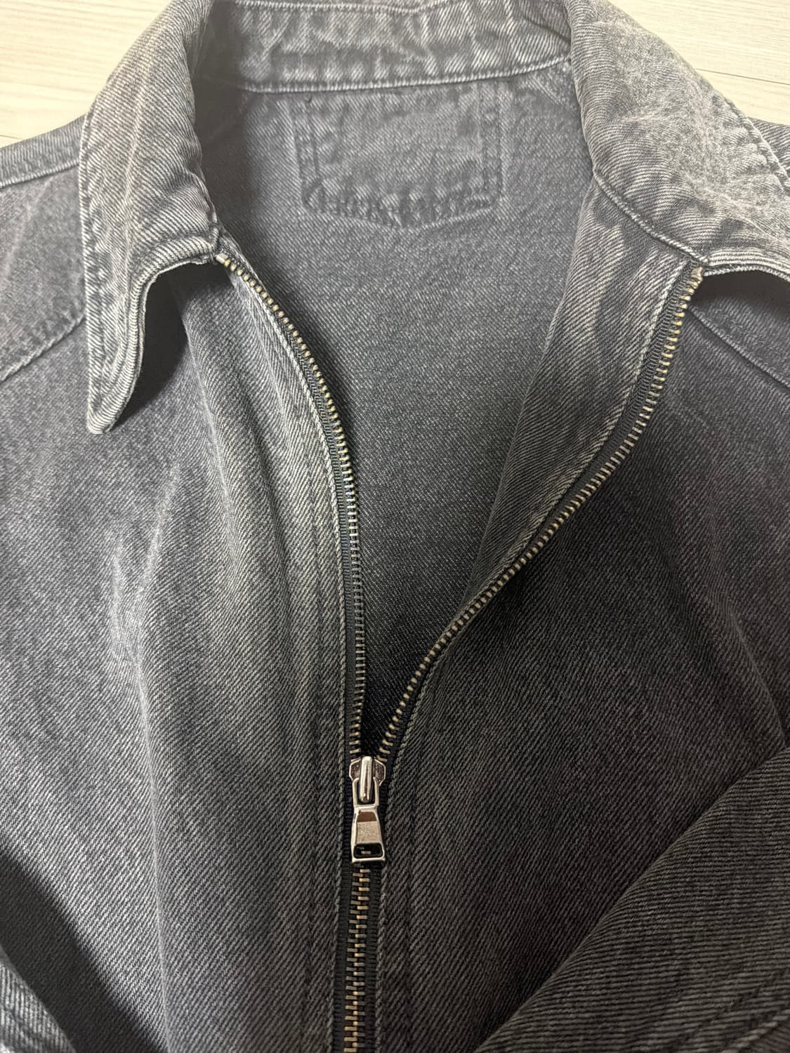 플렉 051 데님 크롭 자켓 상품이미지2