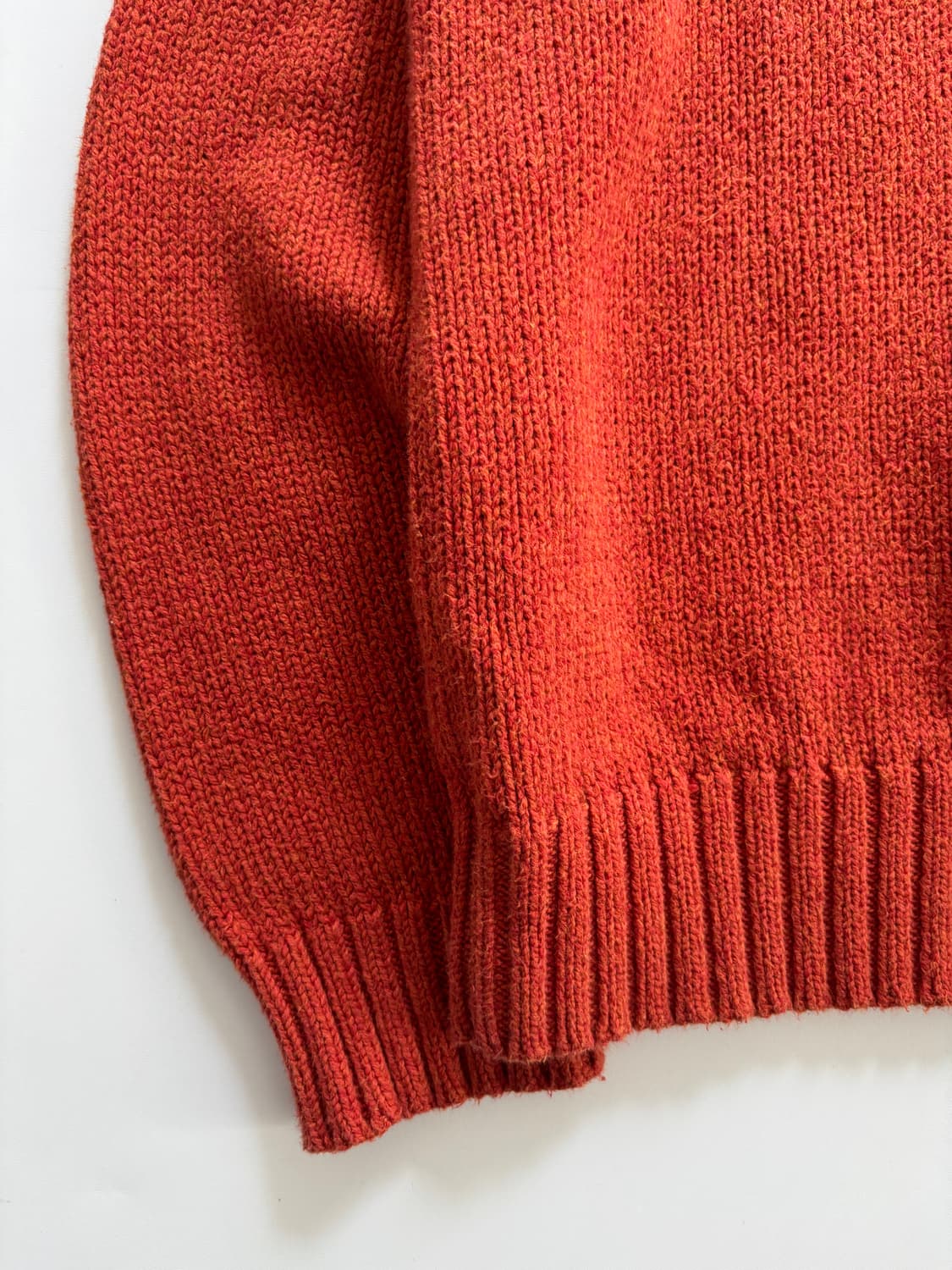 Polo 폴로 랄프로렌 오렌지컬러 그린포니 코튼 라운드넥 니트 상품이미지6