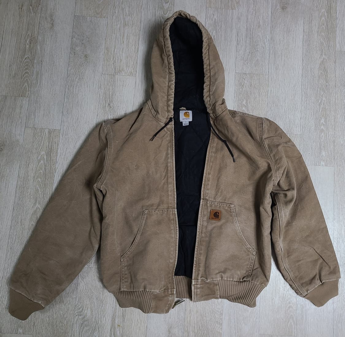 [S]칼하트 J130 샌드스톤 액티브자켓  상품이미지1