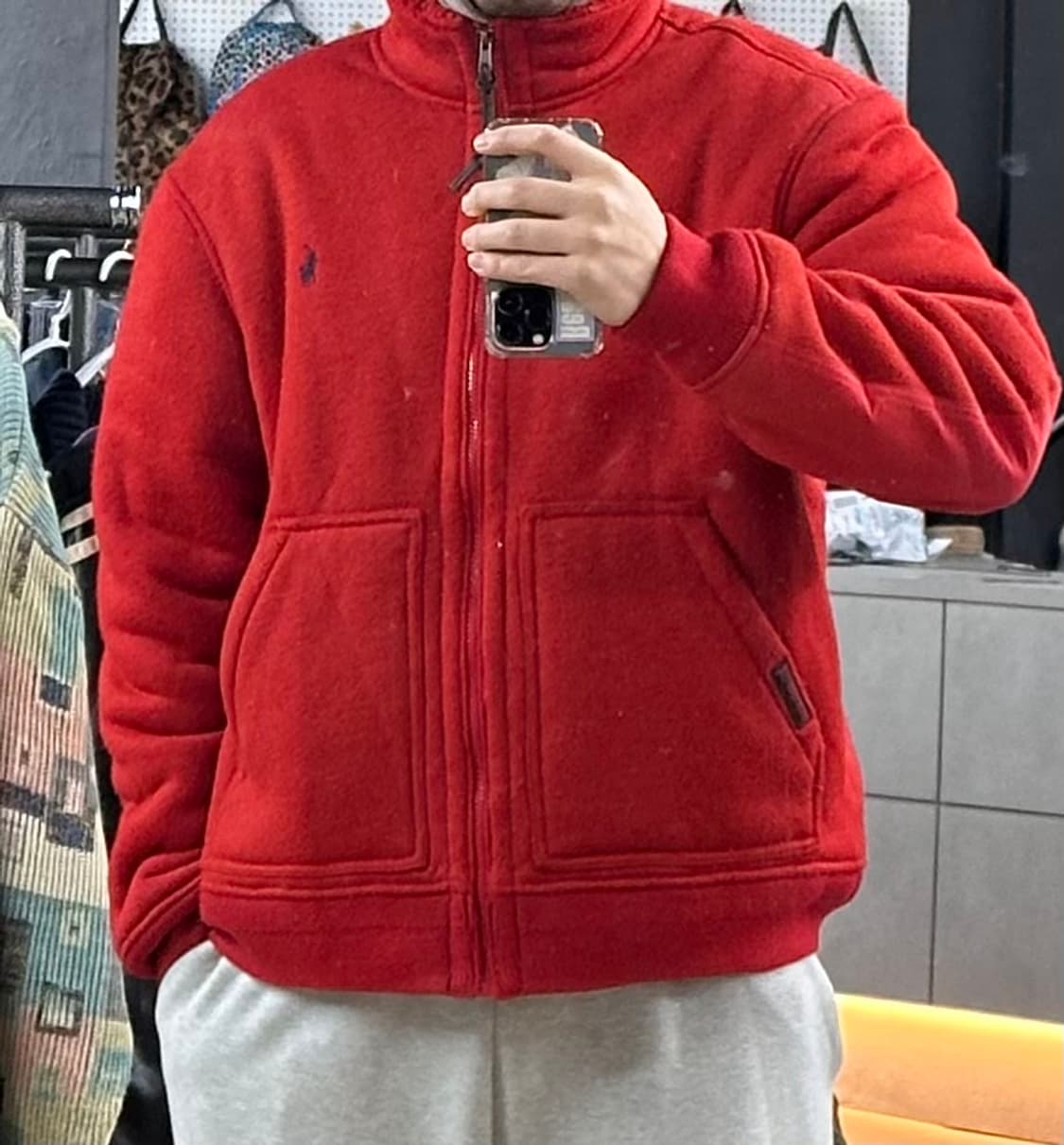 폴로 플리스 자켓 상품이미지1