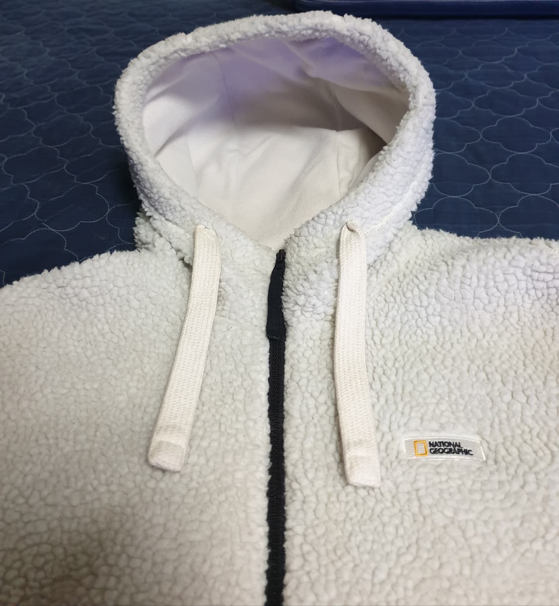 내셔널지오그래픽 코스토니 플리스 뽀글이 후드 자켓 (L) 상품이미지2