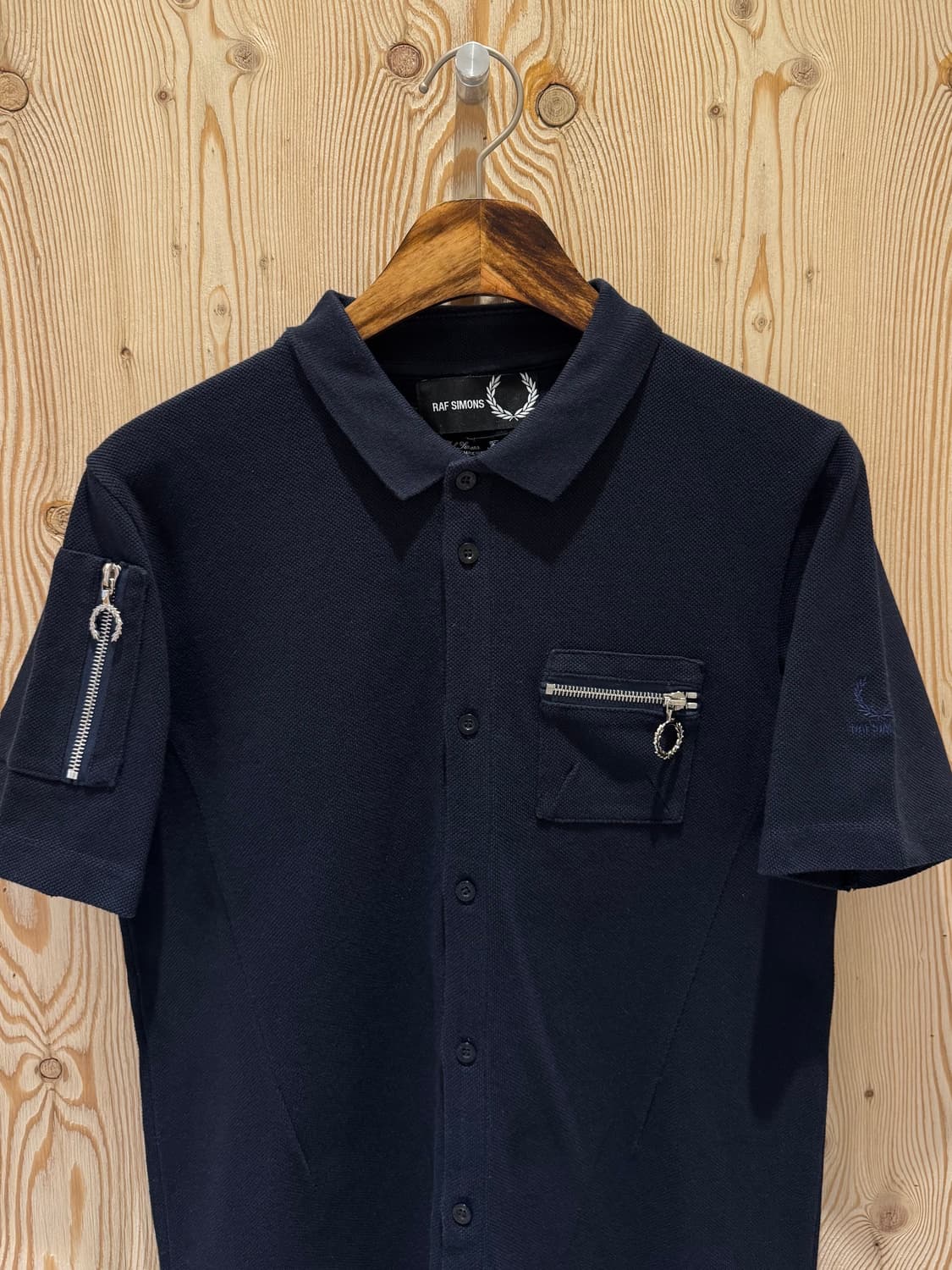 프레드 페리x라프시몬스 반팔 카라 셔츠 상품이미지2