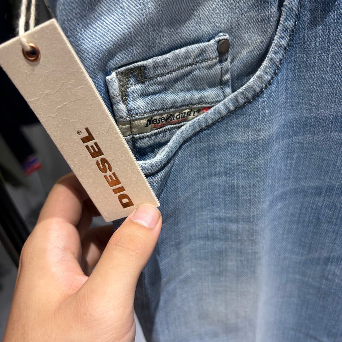 디젤 진 빅시 데님청팬츠 상품이미지2
