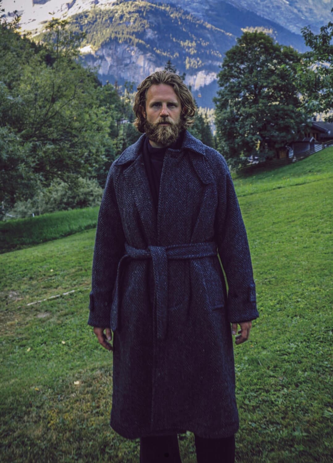 도큐먼트 24fw 도네갈트위드 코트 M 상품이미지1